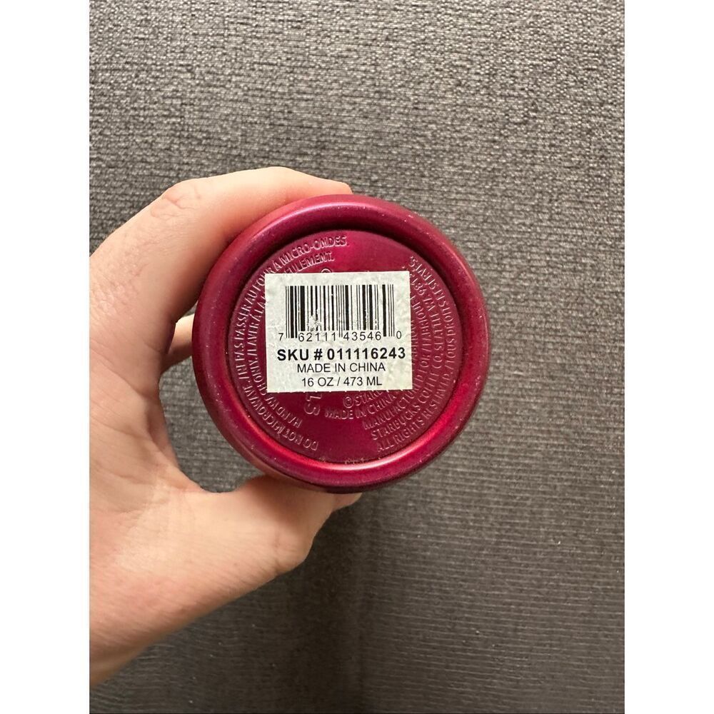 Starbucks Fall 202 Teal Berry Rose Insulated Stainless Steel Tumbler - Picture 3 of 6